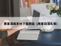 保亭黑客漫画素材下载网站（黑客动漫头像）